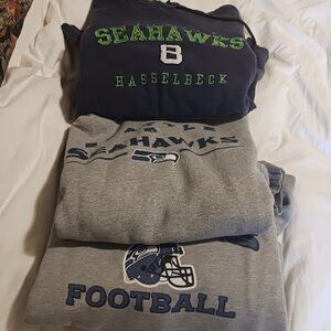 Vintage Seahawks Hoodies Lot of 3